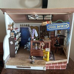 Miniature magic scene